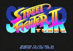 Super Street Fighter II Turbo Title Screen